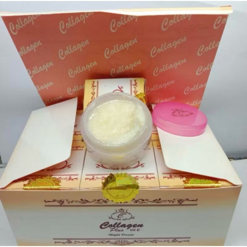 12pcs!!cream colagen Malam