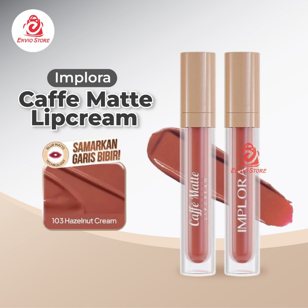 IMPLORA Caffe Lipcream 103 HAZELNUT CREAM