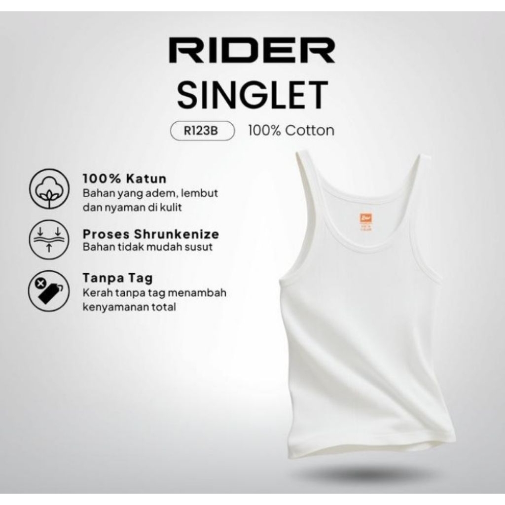 kaos singlet rider classic