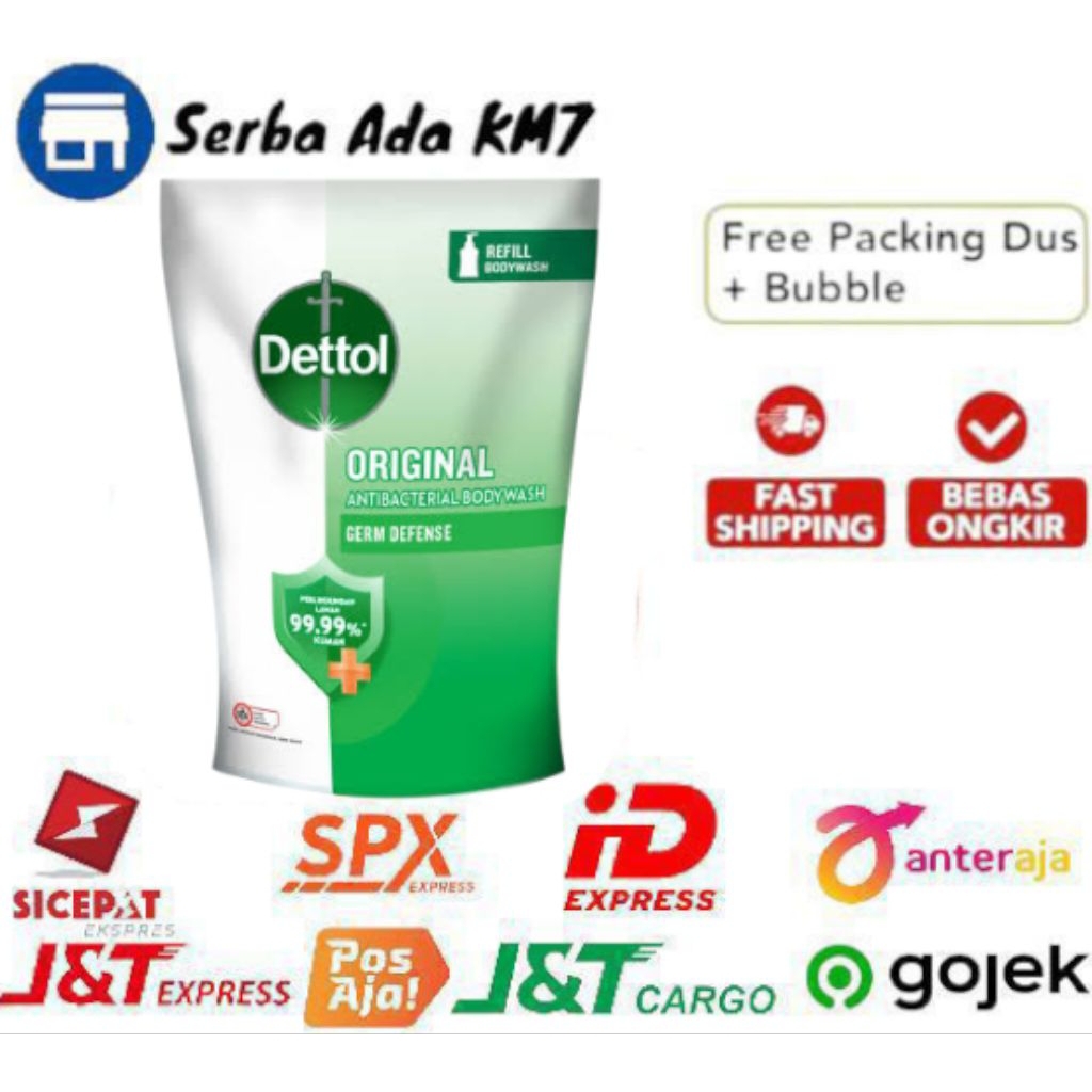 DETTOL BODY WASH ORIGINAL REFILL 370 ML