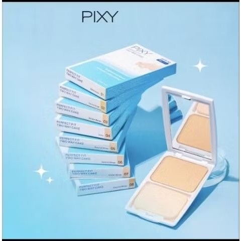 PIXY,PERFECT FIT TWO WAY CAKE&REFILL