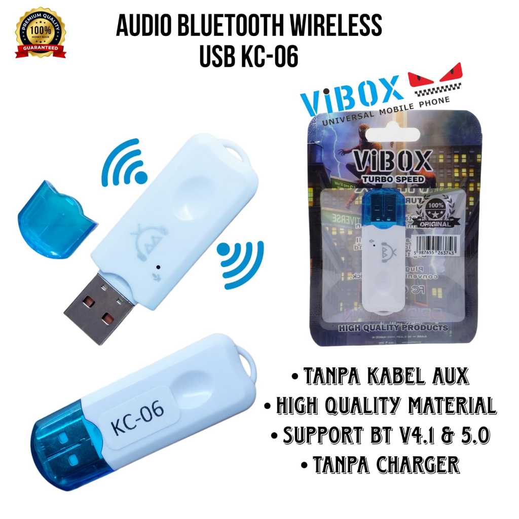Bluetooth Wireless Receiver Speaker Music CK06 noncable usb connect