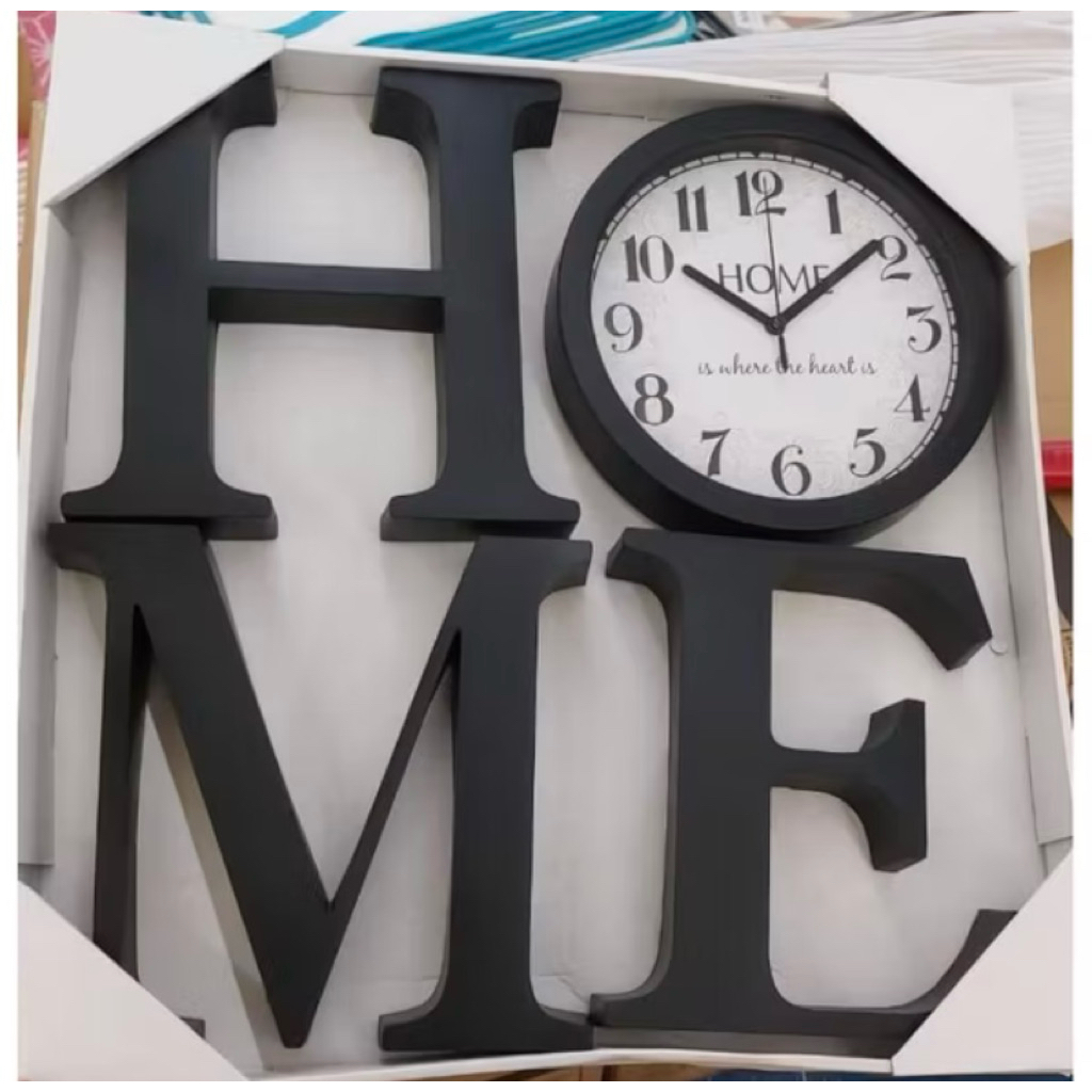 Wall Devor Home Black