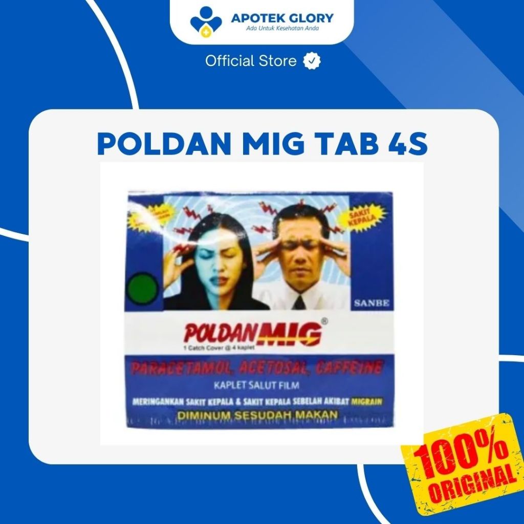 POLDAN MIG TABLET ISI 4 TAB