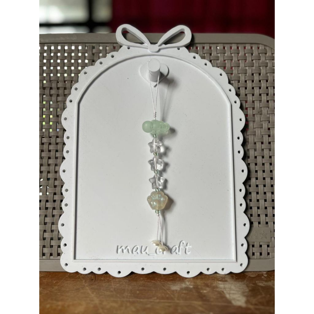 mini strap phone manik clear