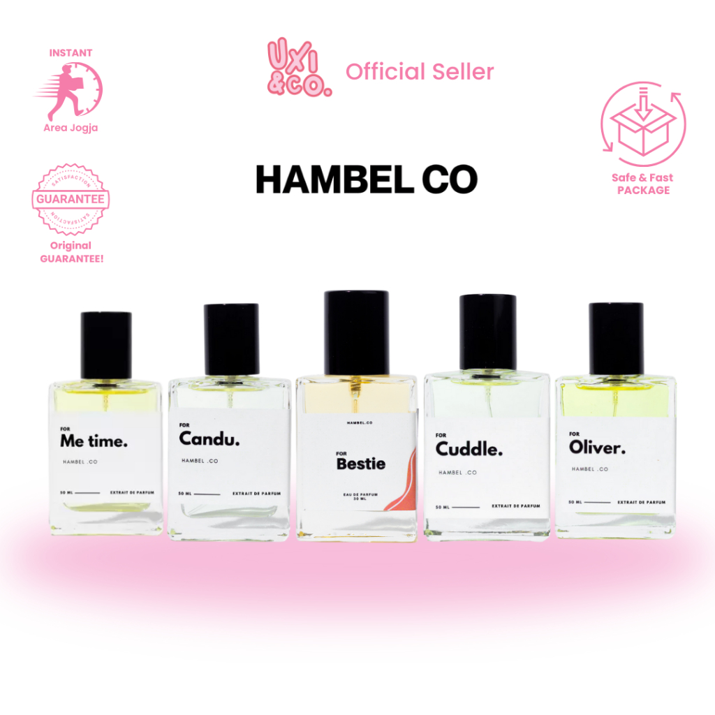 Hambel.co Extrait de Parfume 30ml dan 50ml Parfume
