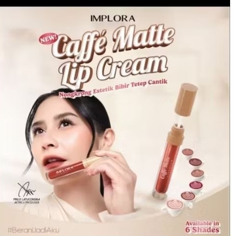 Implora Caffe Matte Lip Cream | BlurMatte & Ringan | Transferproof