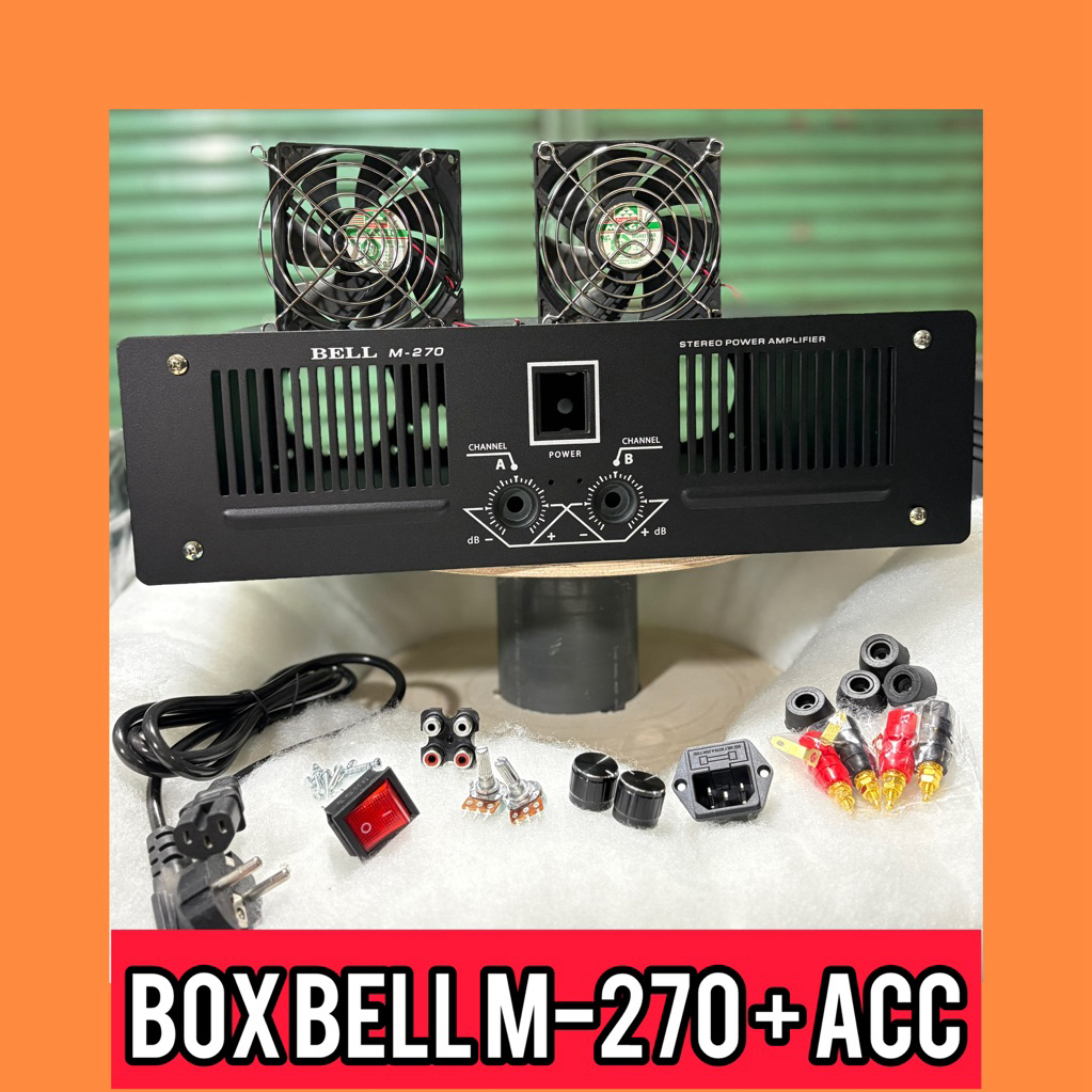 BOX BELL M270 FULL AKSESORIS
