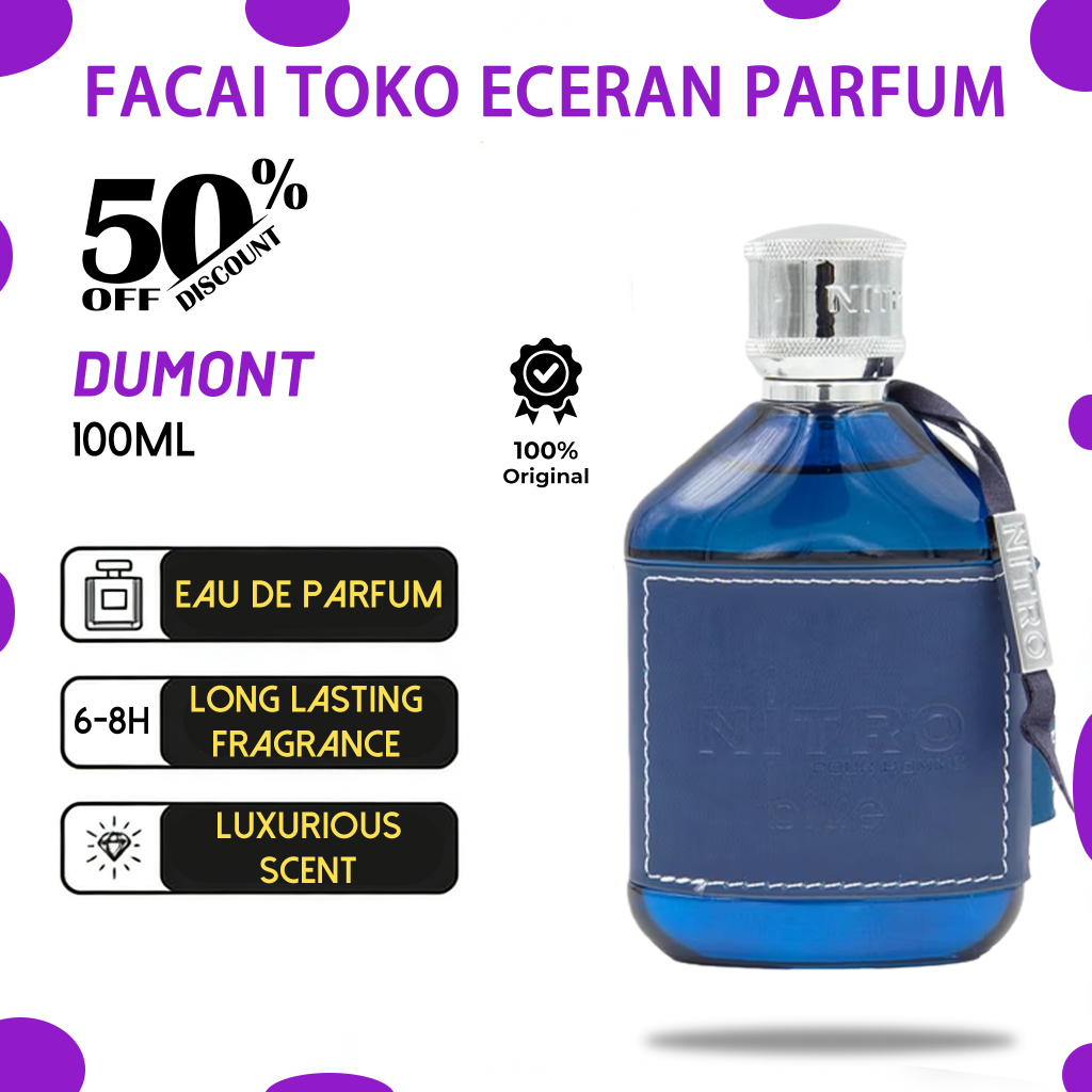 Dumont Nitro Blue EDP 100ml