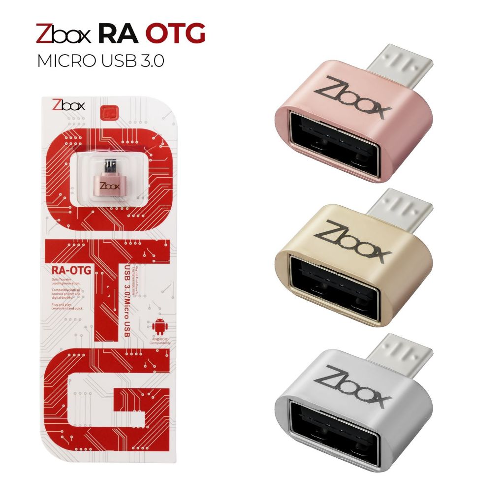 (ZBOX) OTG MICRO ZBOX 3.0 | SAMBUNGAN MICRO | FLASHDISK