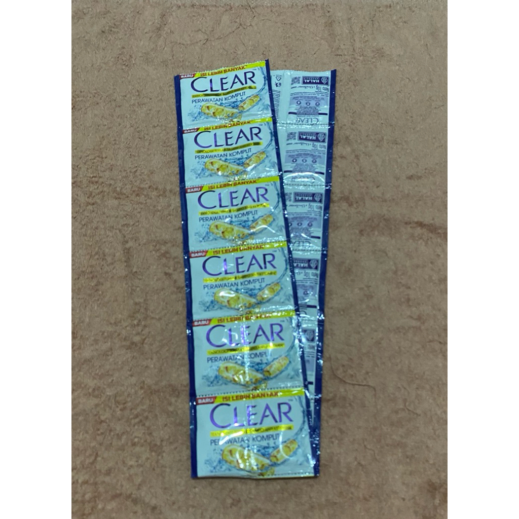 CLEAR SHAMPO 1 RENCENG