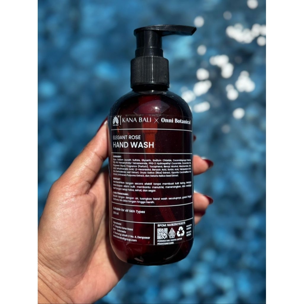 Hand wash elegant rose