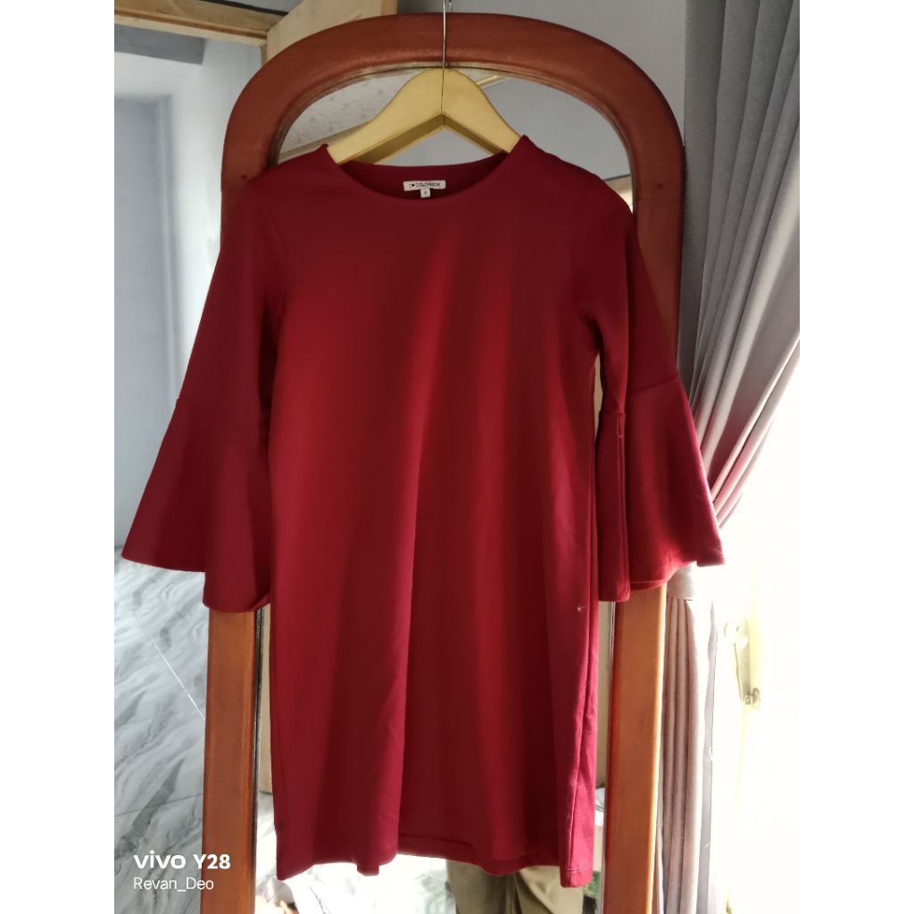 Tunik maroon
