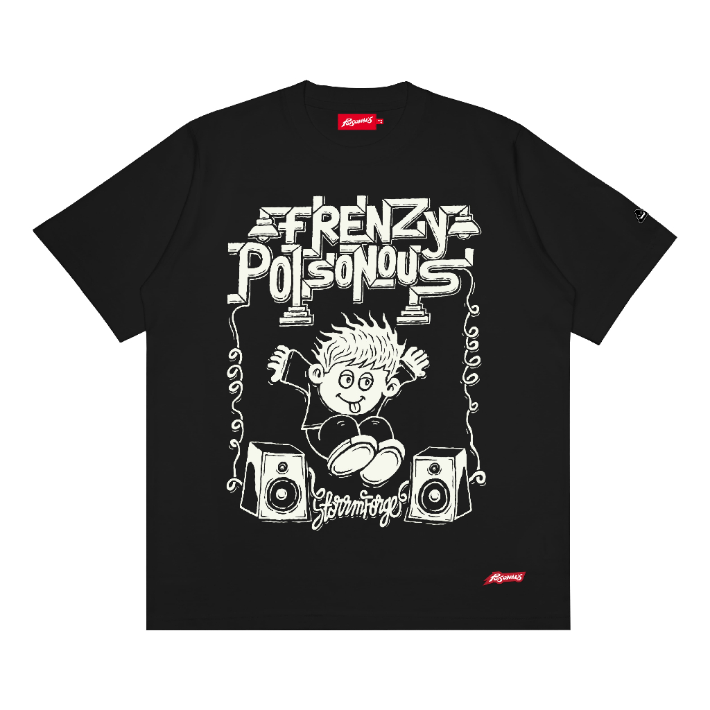 [COD] POISONOUS TSHIRT OVERSIZE - INDUSTRIALIZED