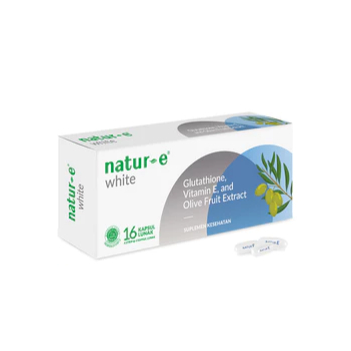 [ ASTA COSMETICS ] NATUR-E, White Suplemen Kapsul 16|32