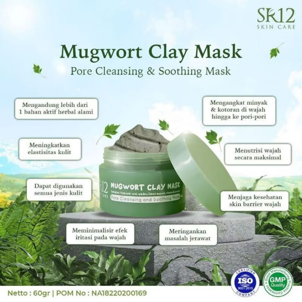 MUGWORT CLAY MASK SR12