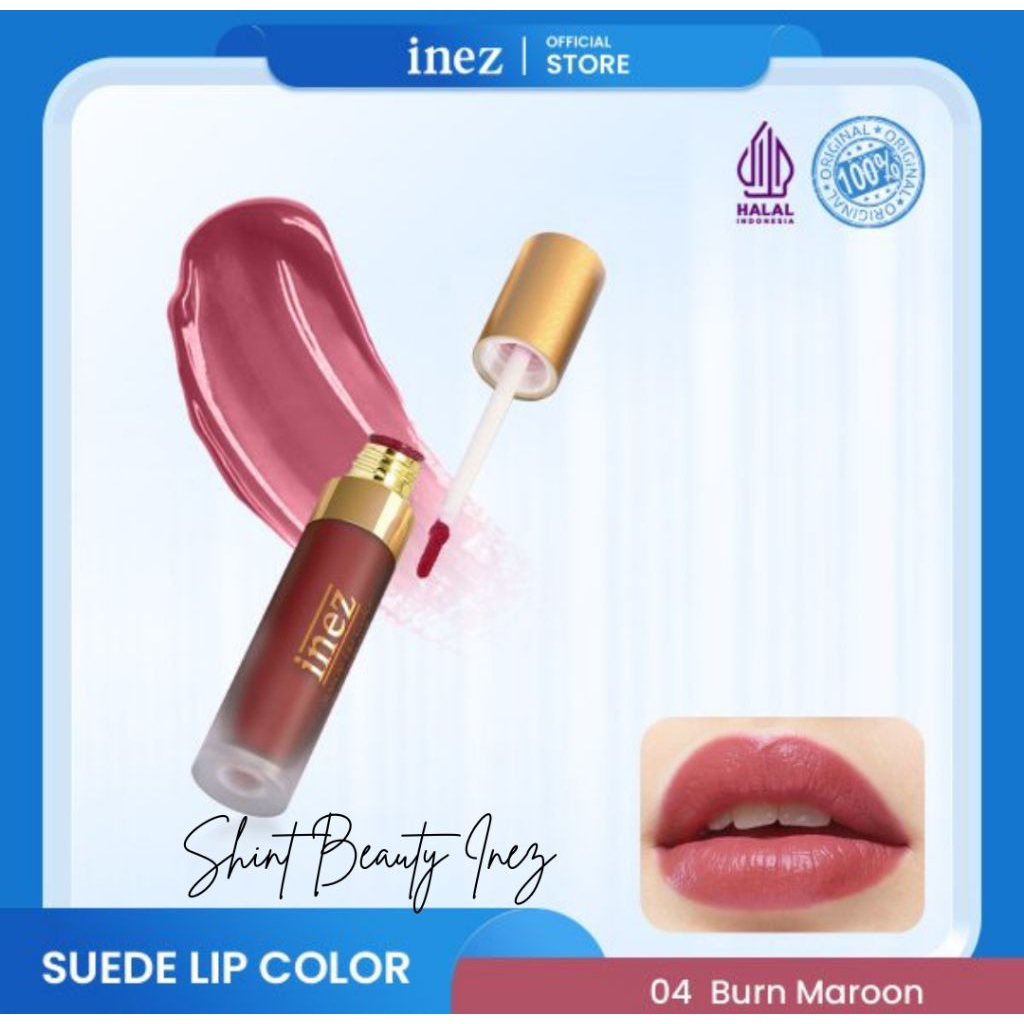 Lip Color Suede Burnt Maroon