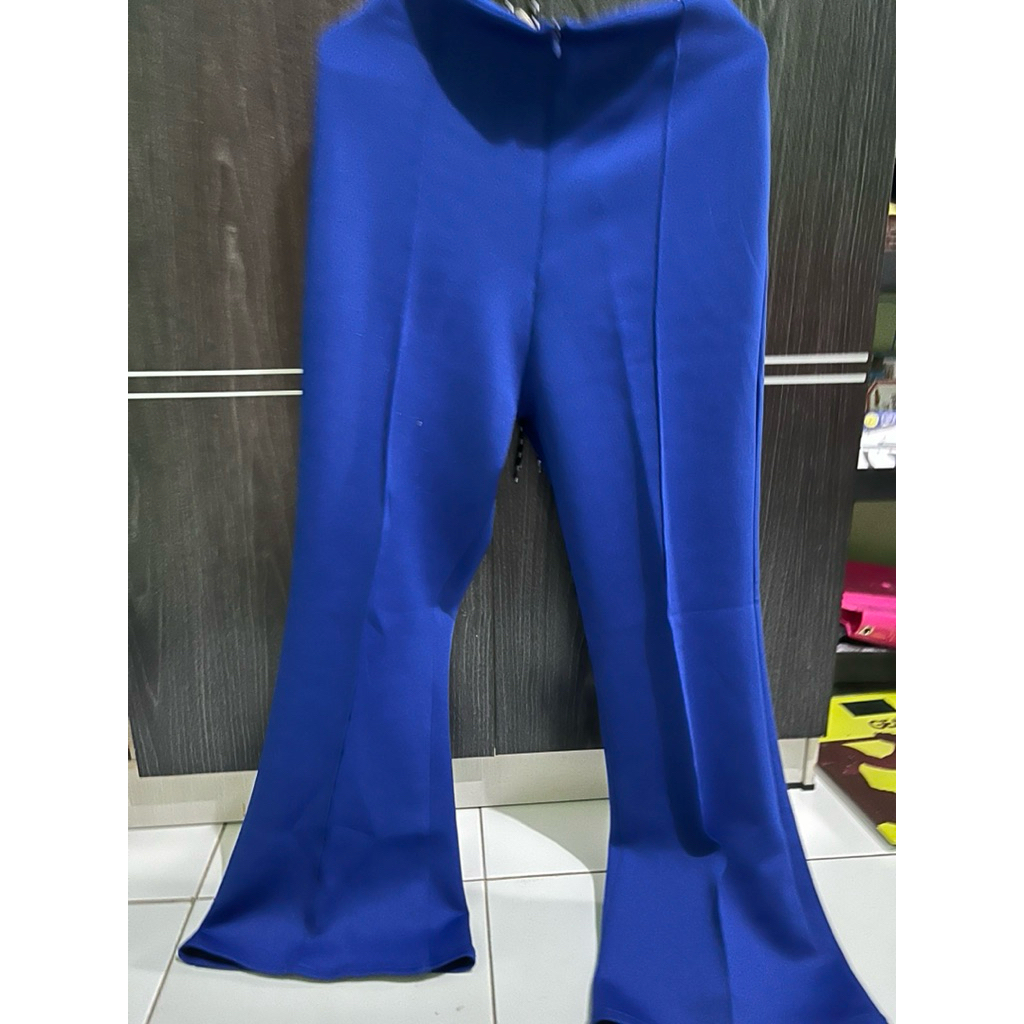 flare pants/celana cutbray scuba premium