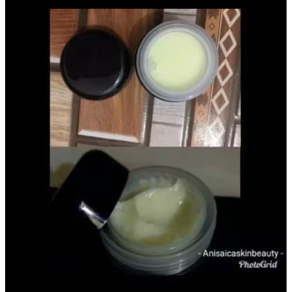 cream malam dosting pot hitam