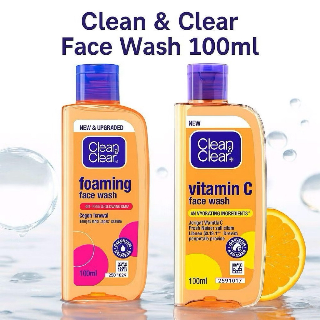 CLEAN&CLEAR Foaming Face 100 ML