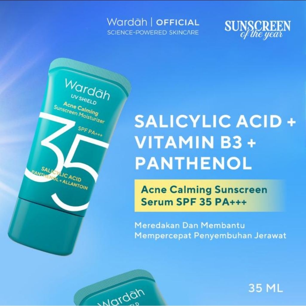 Wardah UV Shield Acne Calming Sunscreen