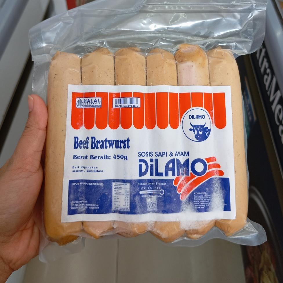 Dilamo Beef Bratwurst 450g