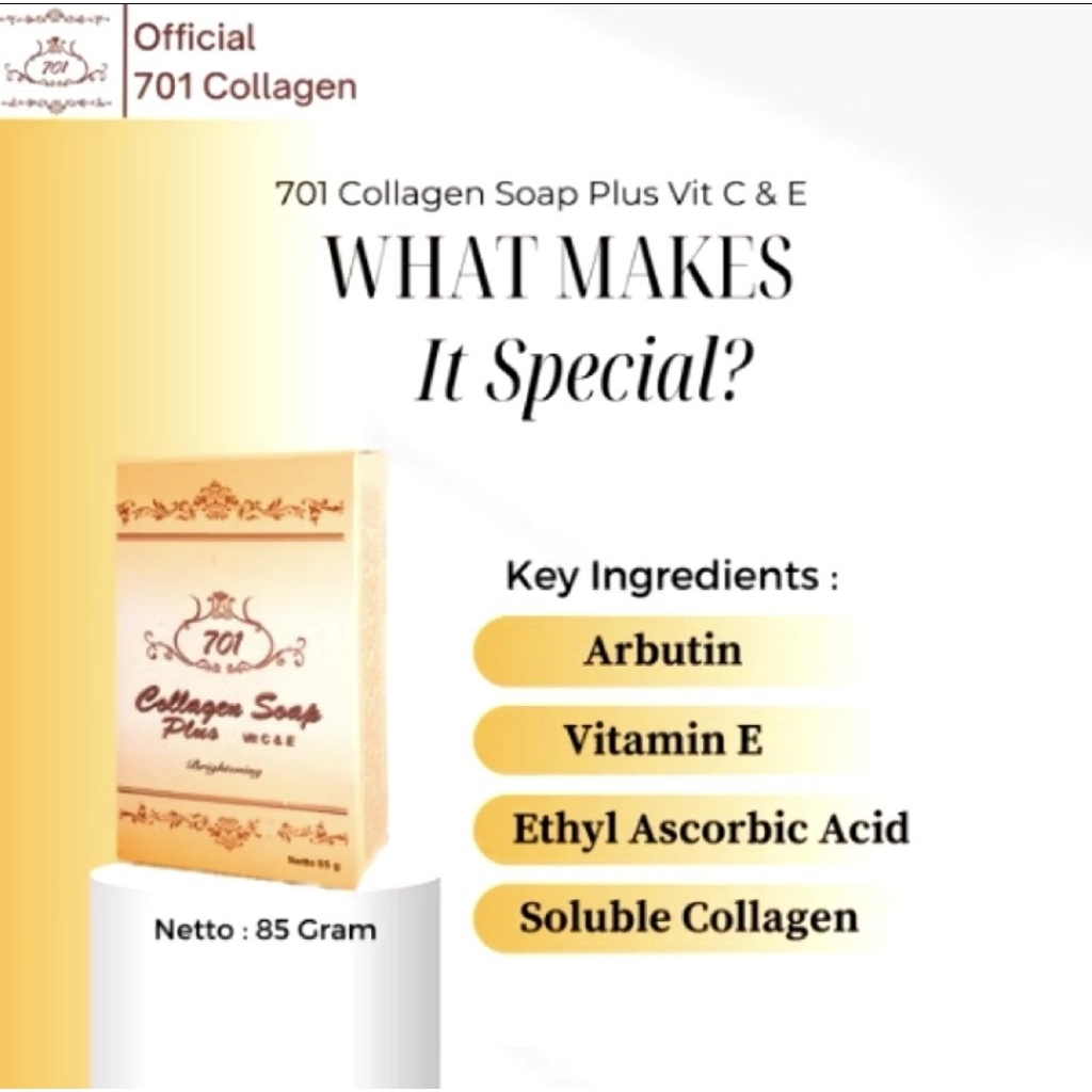 Sedayu collagen sabun 701