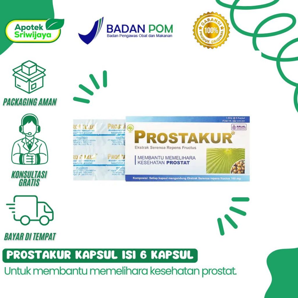 PROSTAKUR KAPSUL ISI 6 KAPSUL