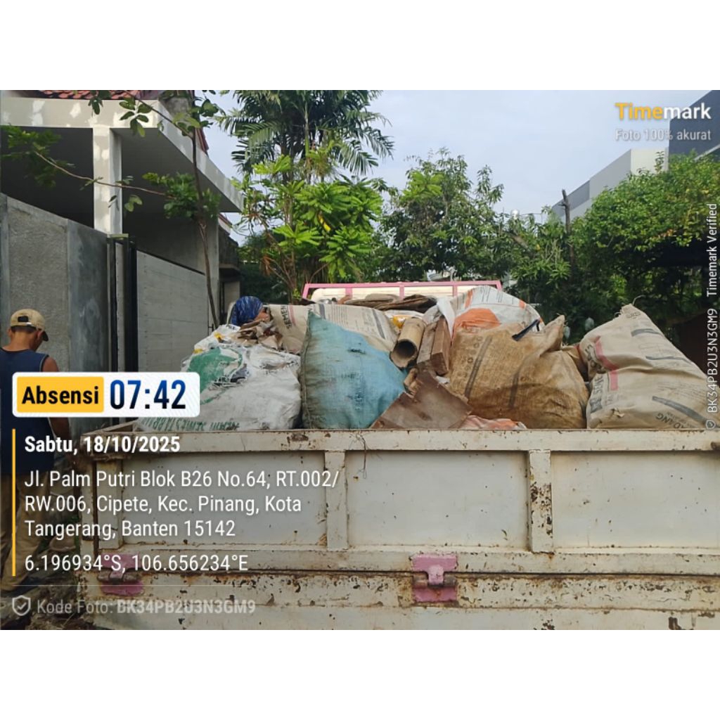 Jasa buang puing cipondoh
