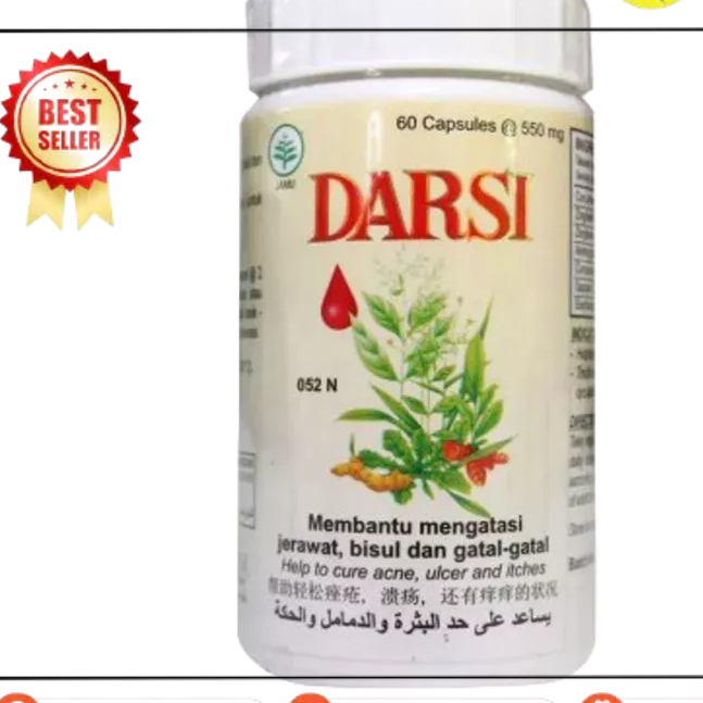 DARSI KAPSUL 60 KAPSUL @550MG