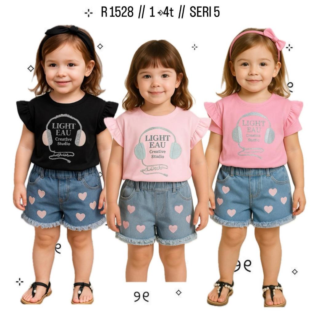 Korean Set Jeans 1528