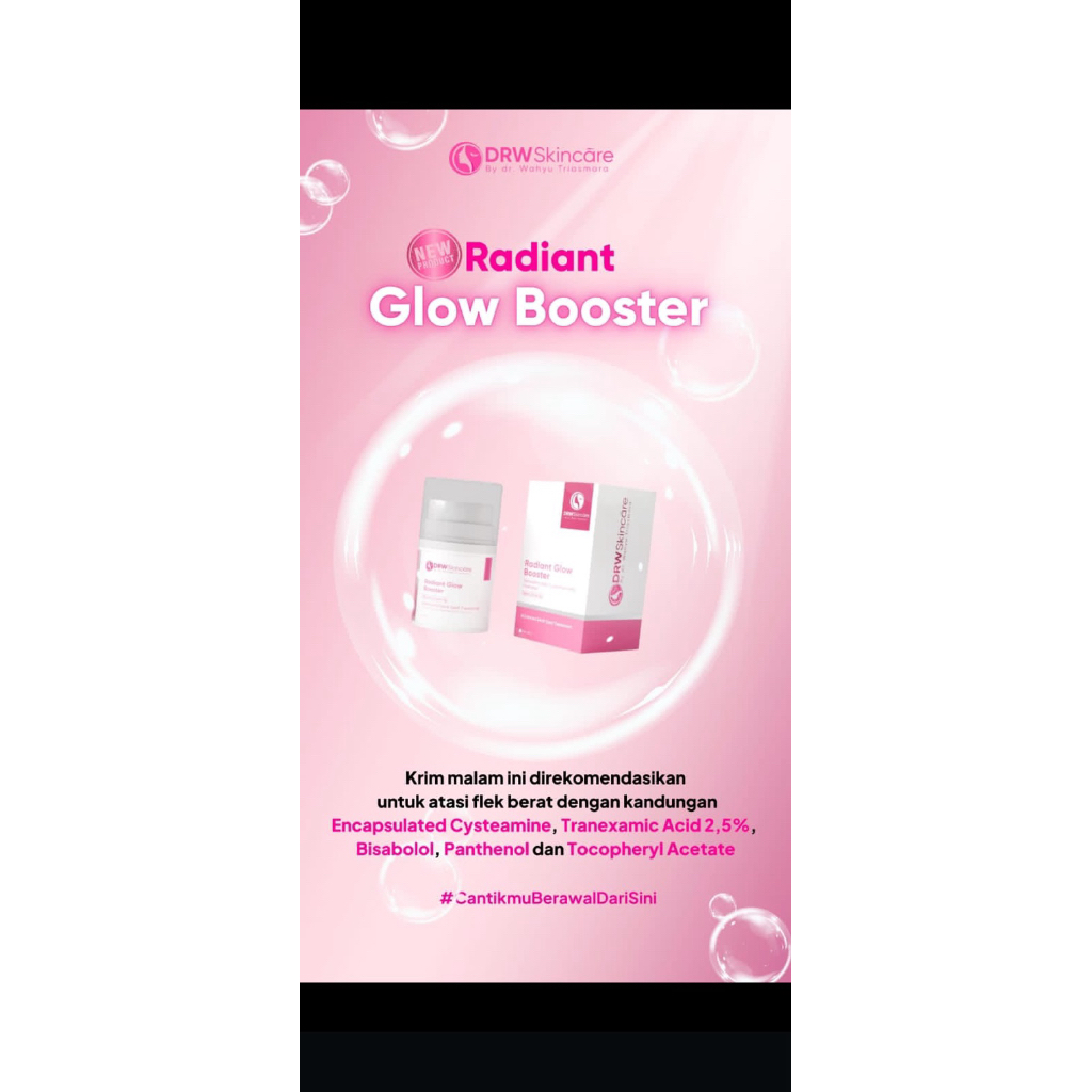 Radiant glow booster