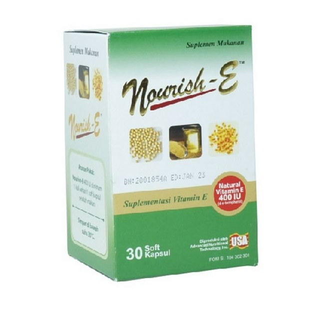 NOURISH-E 400IU 30 SOFT KAPSUL