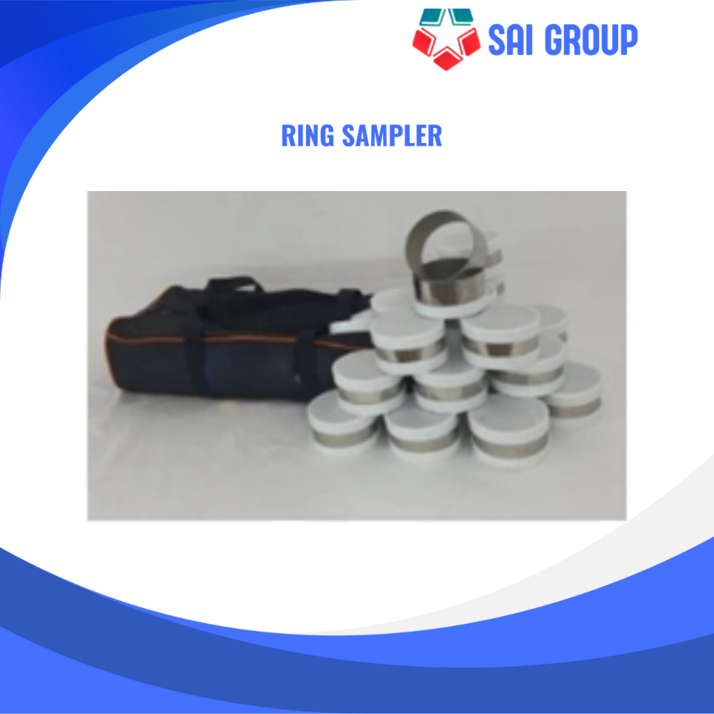 Ring Sampler Bahan Stainless Steel