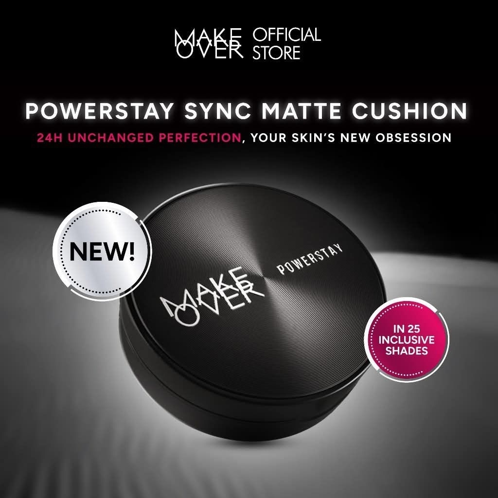 MAKE OVER powerstay sync matte cushion