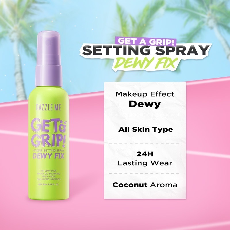 Dazzle Me Makeup Spray 24 Jam Transferproof
