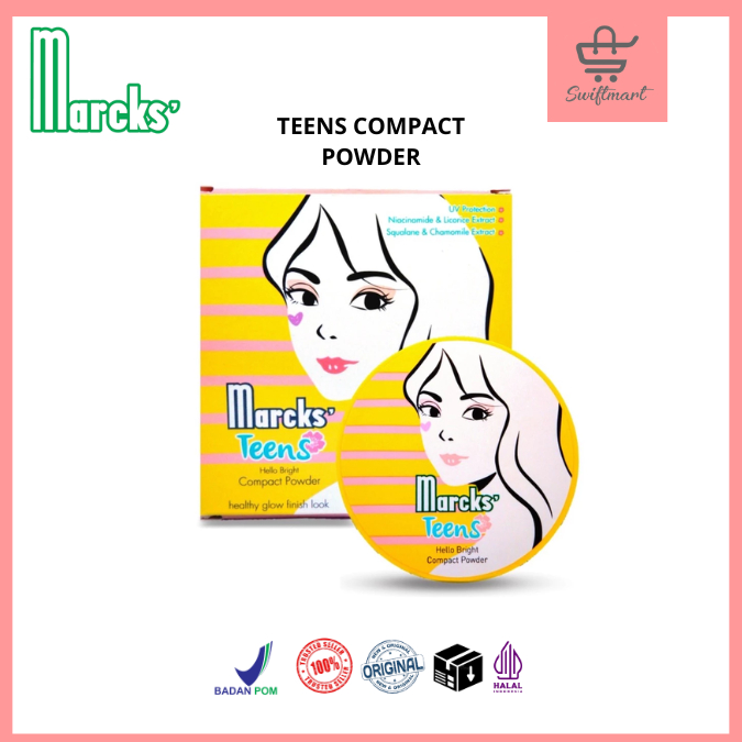 Marcks Teens Compact Powder UV Protection