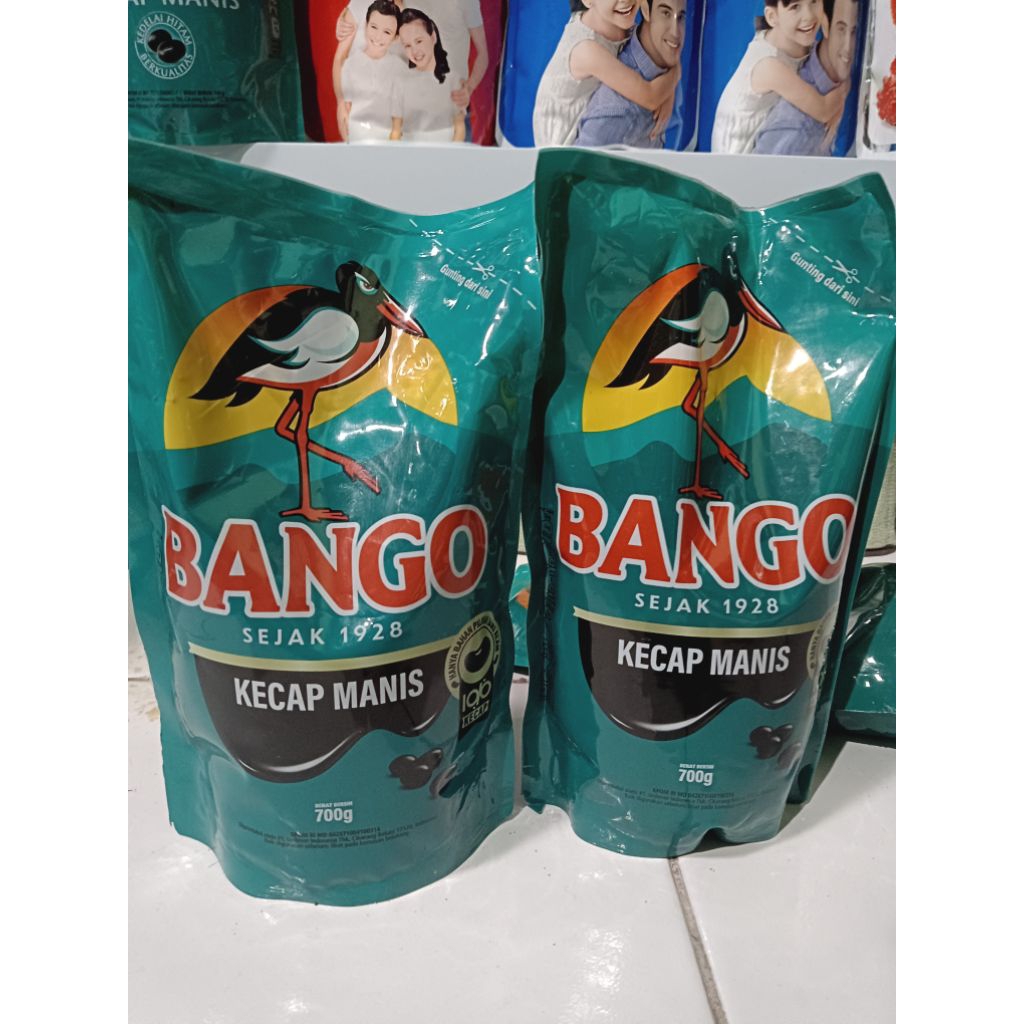 Bango Kecap Manis Kemasan Pouch Refill  700gr