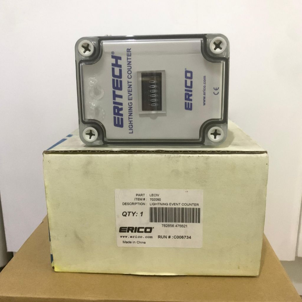 LIGHTNING EVENT COUNTER ERICO ERITECH ORIGINAL