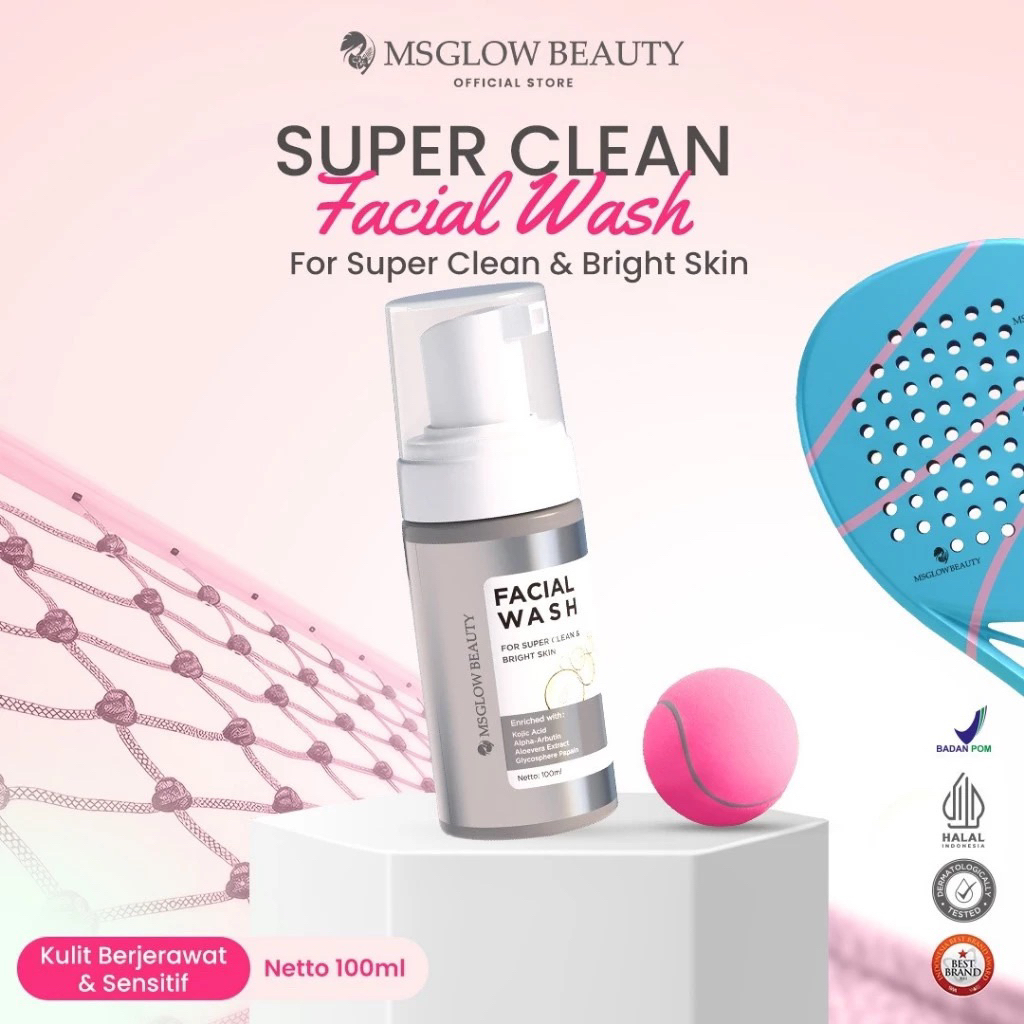 FACIAL WASH MSGLOW