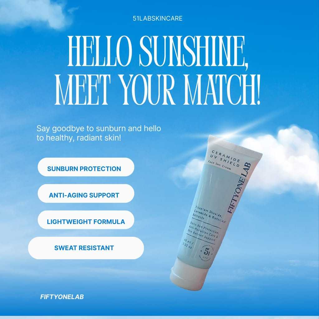 FIFTYONE LAB – Ceramide UV Shield (Face Sun Cream)