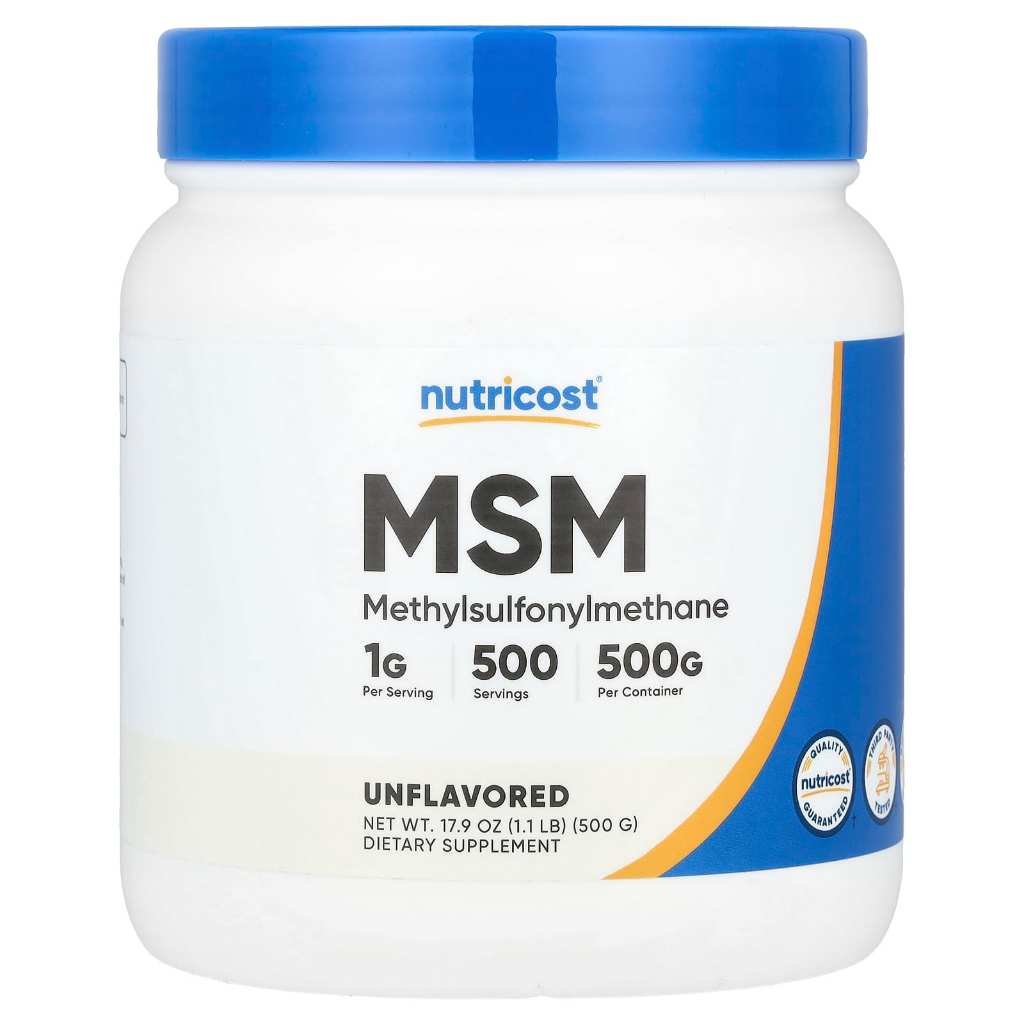 Nutricost MSM 500 g Unflavored