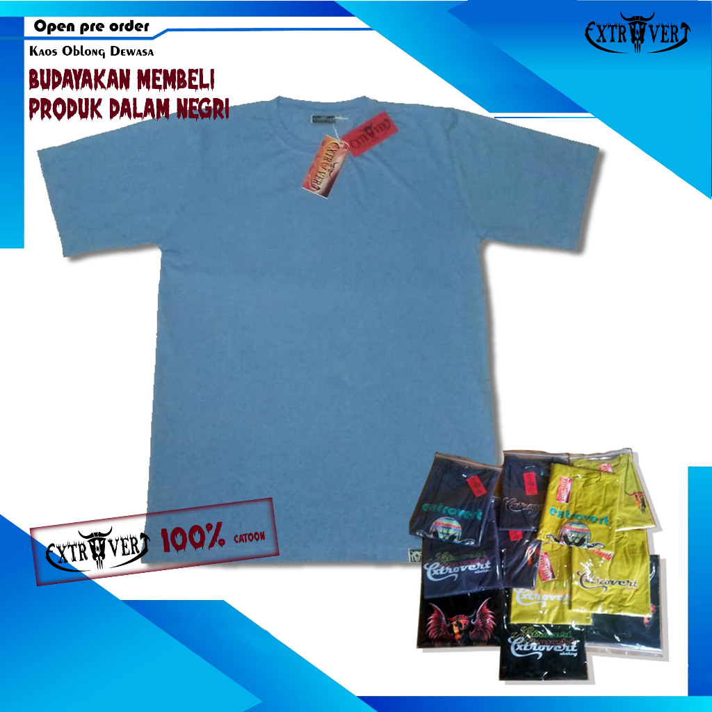 KAOS OBLONG POLOS