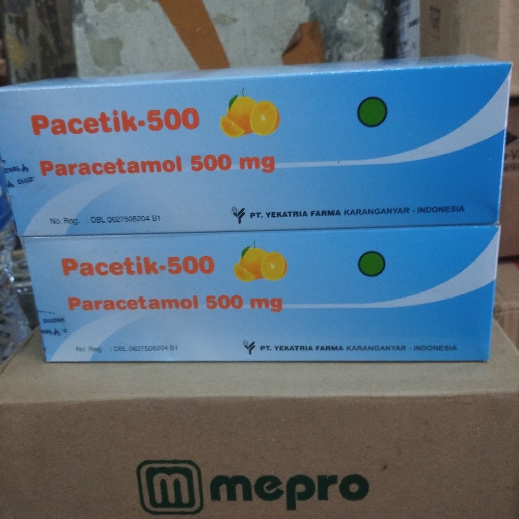 Pacetic 500 mg perbox