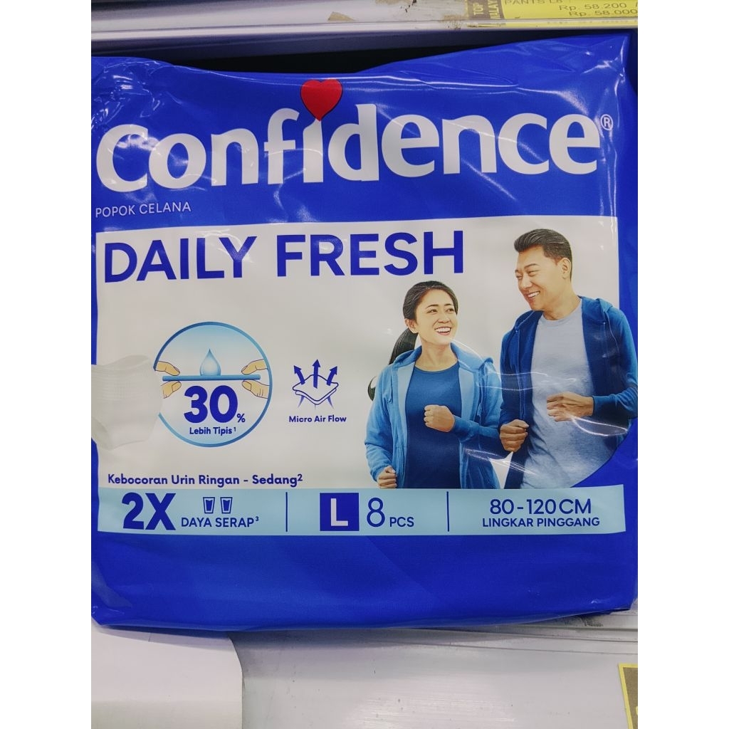 confidence dailyfresh