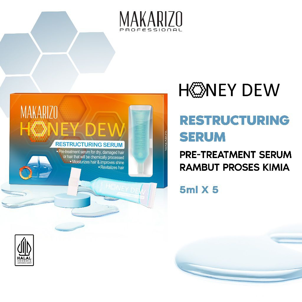 Makarizo Honey Dew Restructuring serum 5x5ml