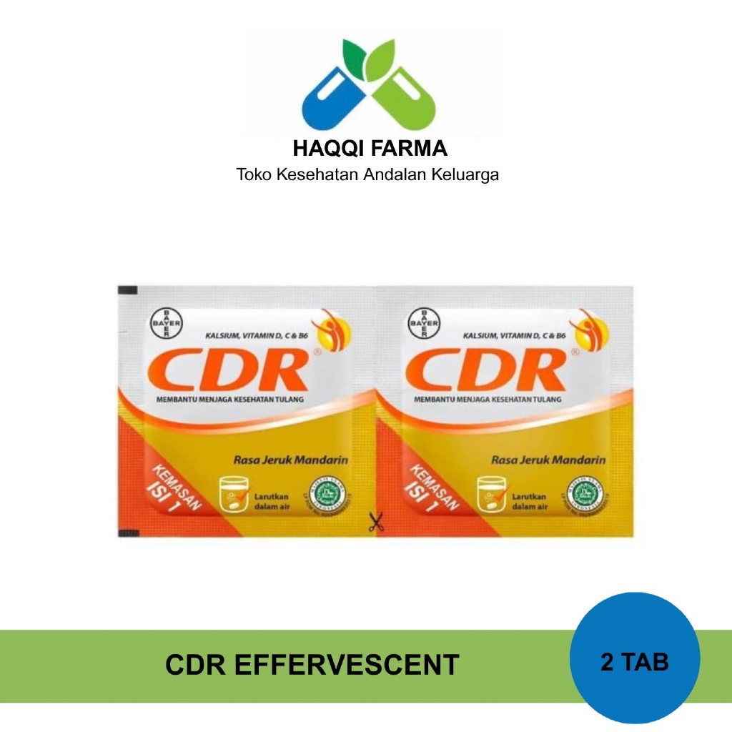 CDR Efferverscent 2 Tablet