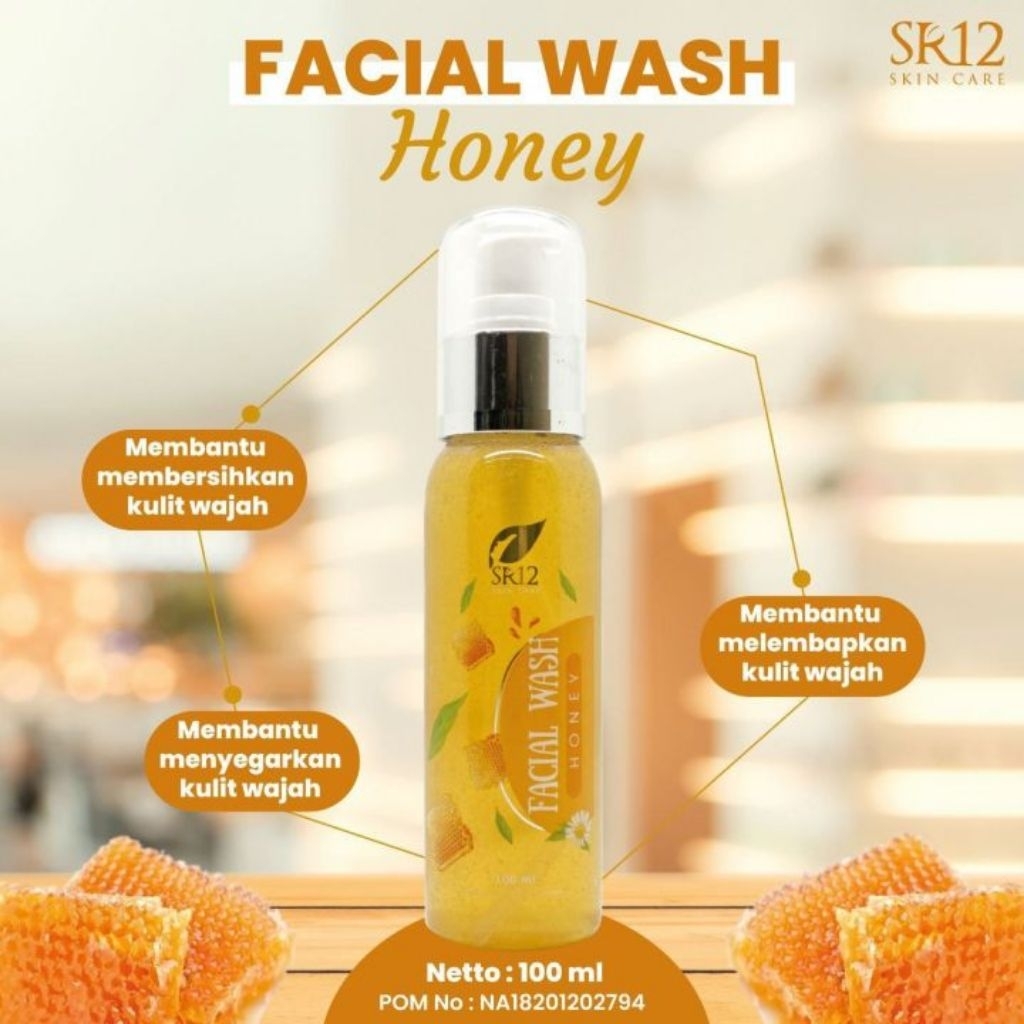 FACIAL WASH HONEY