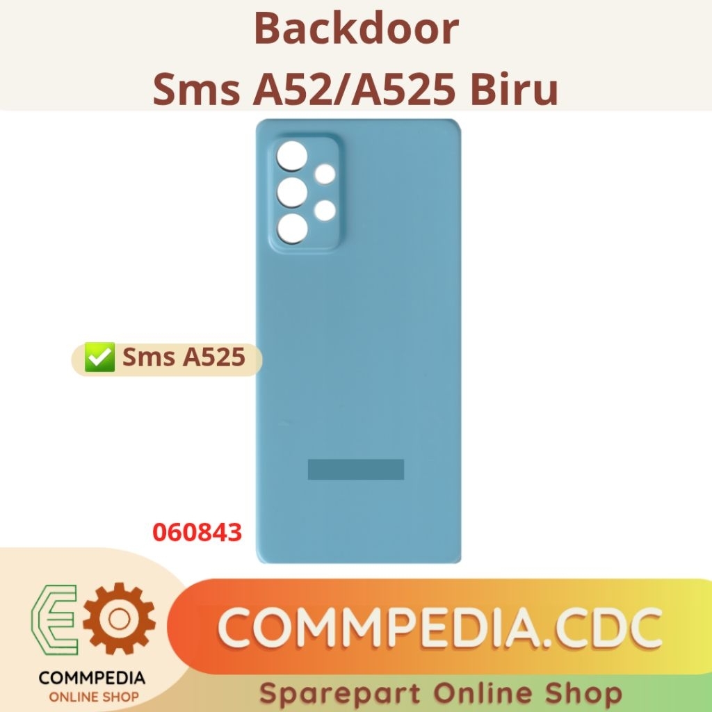 Backdoor/Tutup Baterai Sms A52/A525