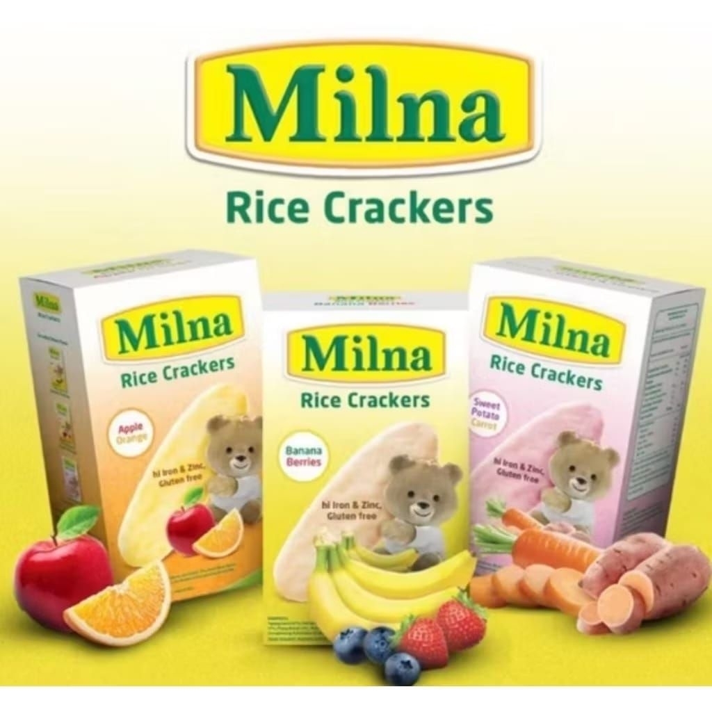 Milna rice crackers 20gr( 5x4gr)